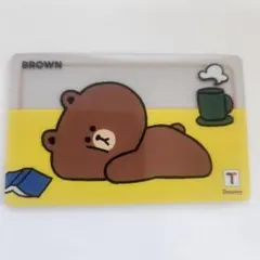 LINE FRIENDS BROWN Tmoney カードのサムネイル