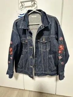 (Honeys) COLZA 刺繍入りデニムジャケット