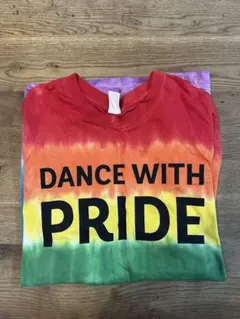 ZUMBA タイダイ Tシャツ 小サイズ DANCE WITH PRIDEのサムネイル