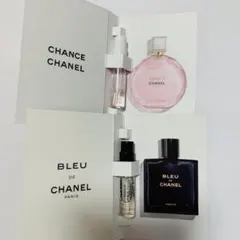 CHANEL香水サンプル2種　チャンス/ブルードゥ　未使用