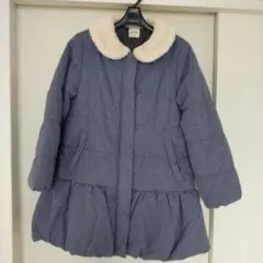 BRANSHES ネイビー ダウンコート 150