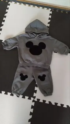H&M ミッキーマウス トレーナー・パンツセット 74サイズ 6〜9ヶ月