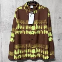 Casper John バリアス ルーズシャツ タイダイ柄 長袖シャツのサムネイル