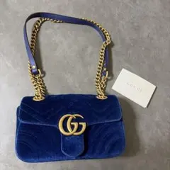 GUCCI GG Marmont ベルベット ショルダーバッグ クリスマス限定 - メルカリ