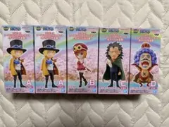 ワンピース ワールドコレクタブルフィギュア カマバッカ王国　5体　ラスト