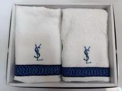 新品未使用 YSL フェイスタオル 2枚セット