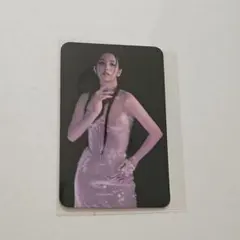 BLACKPINK ジス　DEADLINE popup 購入特典　限定トレカ