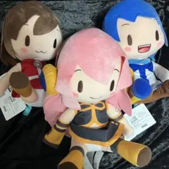 初音ミクシリーズ ふわぷち ぬいぐるみ LL MEIKO KAITO 巡音ルカ