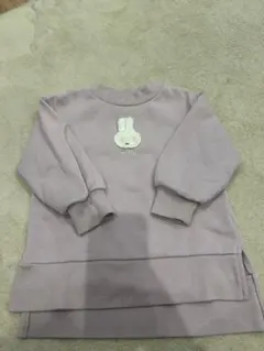 petit main ミッフィー トレーナー 100サイズ 薄紫