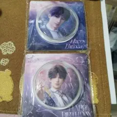 恋と深空　公式グッズ　ホムラ2025誕生日シリーズ　缶バッジ　2枚セット