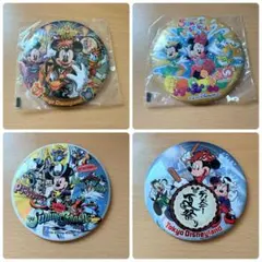 缶バッジセット　ディズニー夏イベント