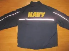 アメリカ軍　US NAVY　ネイビー　ランニング　ジャケット　トレーニング　Mのサムネイル