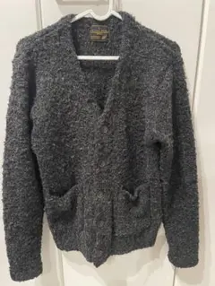 GLOBAL WORK グレー ボタン付きカーディガン Sサイズ