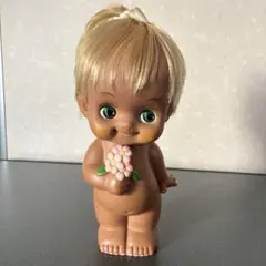 稀少 日本製 セキグチ社 ローラちゃん ヴィンテージ ソフビ人形 レトロドール