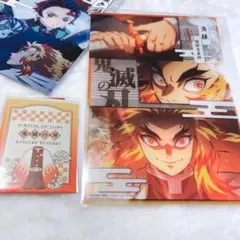 鬼滅の刃　クリアビジュアルポスター　ダイカットステッカー３