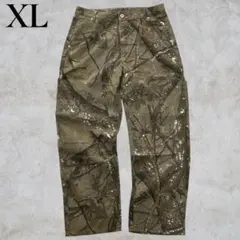 リアルカモツリー デニム ワークパンツ ストリート アメカジ Y2K XL