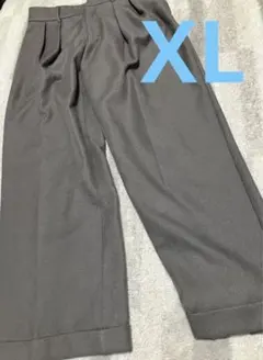 ☆*☆様 インタックワイドパンツ GU XL グレー スラックス