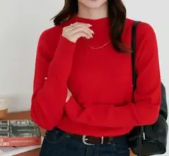 【新色追加】リブハイネックプルオーバー《WEB限定カラーあり》