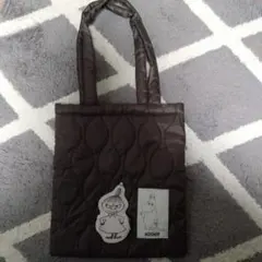 【 MOOMINキルティングトートバッグ、チャームポーチ付】ESSE エッセ付録