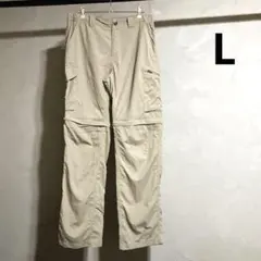 Columbia コンバーチブルパンツ 2way カーゴ 32×32 ベージュ