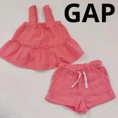 baby GAP ピンク タンクトップとショートパンツセット 3歳用のサムネイル