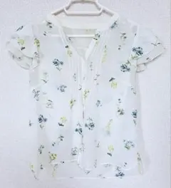 WILLSELECTION 花柄 半袖 ブラウス Mサイズのサムネイル