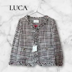 [新品]luca lady luck lucaジャケット M ツイード