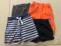 キッズ80〜90㎝ボトムス4点セット