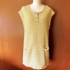 ノースオブジェクトプチ ロングジレ イエロー Lサイズのサムネイル