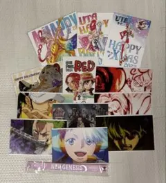 ONE PIECE FILM RED 入場者特典　ポスターカード　まとめ売り