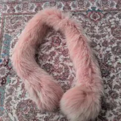 ラビットファー マフラー