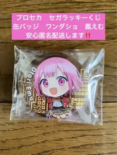 安心匿名配送します‼️ セガラッキーくじ　ワンダショ　鳳えむちゃん缶バッジ