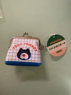 mojojojo PVCがま口ポーチ