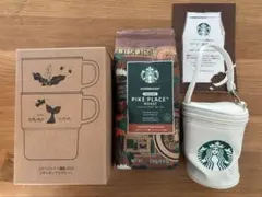 スターバックス 2026福袋 スタッキングマグ ポーチマグ コーヒー豆 set