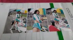 青柳玲麻 写真 はがきサイズ 1枚 レースクイーン アイドル タレント