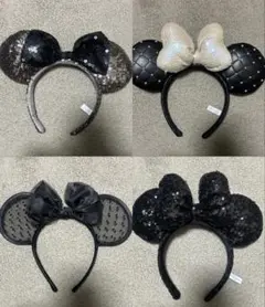 ディズニーカチューシャ4点セット