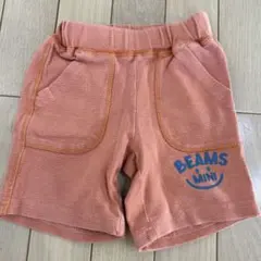 BEAMS mini ハーフパンツ 90cm オレンジのサムネイル