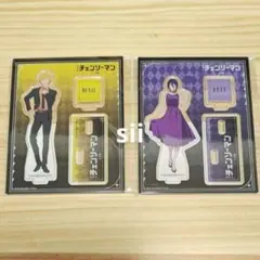 【デンジ＆レゼ】アクリルスタンド　渋谷TSUTAYA　チェンソーマン　コラボ