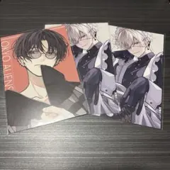 ③ 東京エイリアンズ 10巻 アニメイト 特典 色紙 ステッカー 天空橋翔