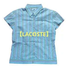 LACOSTE　ラコステ　試着のみ　マルチストライプシャツ　38