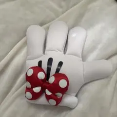 ミニーマウス 手形クッション