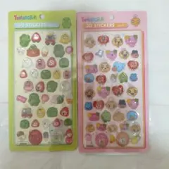 Tamagotchi 3Dステッカー 2枚セット