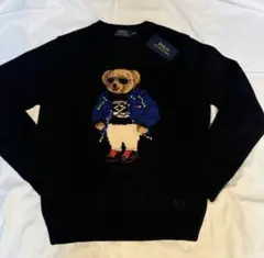 極美品✨ポロラルフローレン　ニット　ポロベア　現行タグ　Sサイズ　ベージュ　RL POLO RALPH LAUREN - 【新品】POLO ラルフローレン ポロ ベア