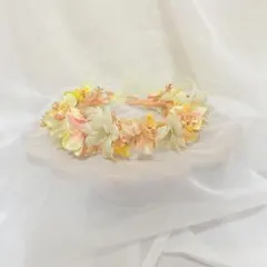 ベビーキッズ花冠　春の幸せな日の花かんむり