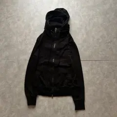 archive grunge Parka y2k black