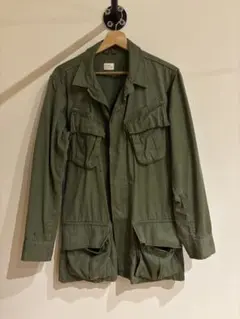 60s US ARMY ジャングルファティーグ 3rd ノンリップ S-R
