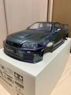 3/18まで送料安値下げ中　タミヤ スカイライン GT-R R34 ボディのみ ミニカー 1/18 日産 スカイライン GT-R R34 Vスペック II