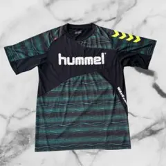 hummel ヒュンメル ゲームシャツ M 半袖 総柄 ブサッカー トレーニングのサムネイル