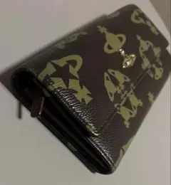 viviennewestwood 長財布　ロゴマニア　オーブ総柄