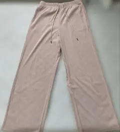 【GU】リブプルオンパンツ